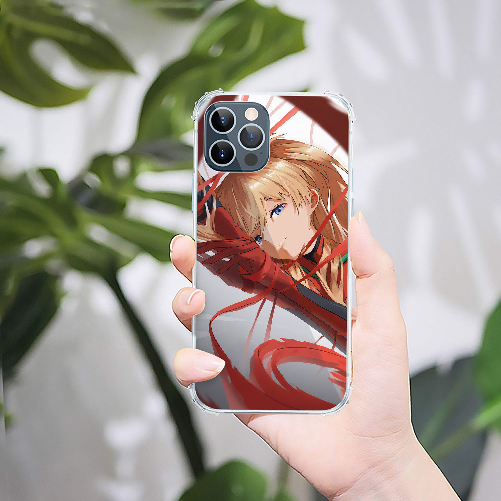 （画像用） EVA 新世紀エヴァンゲリオン 【iPhone 12シリーズ対応】透明スマホケース（クリアソフトケース）